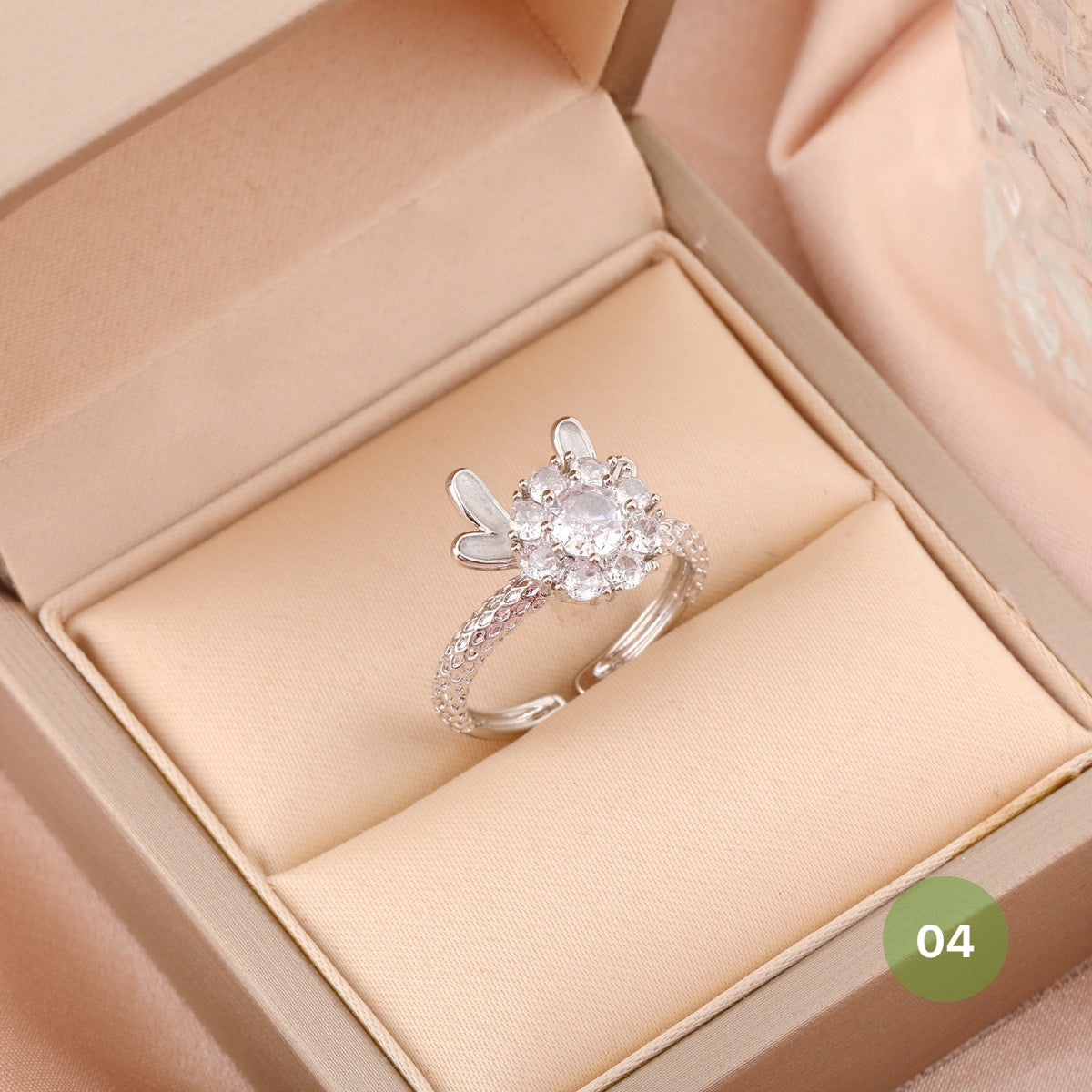 Silver Spinner Ring