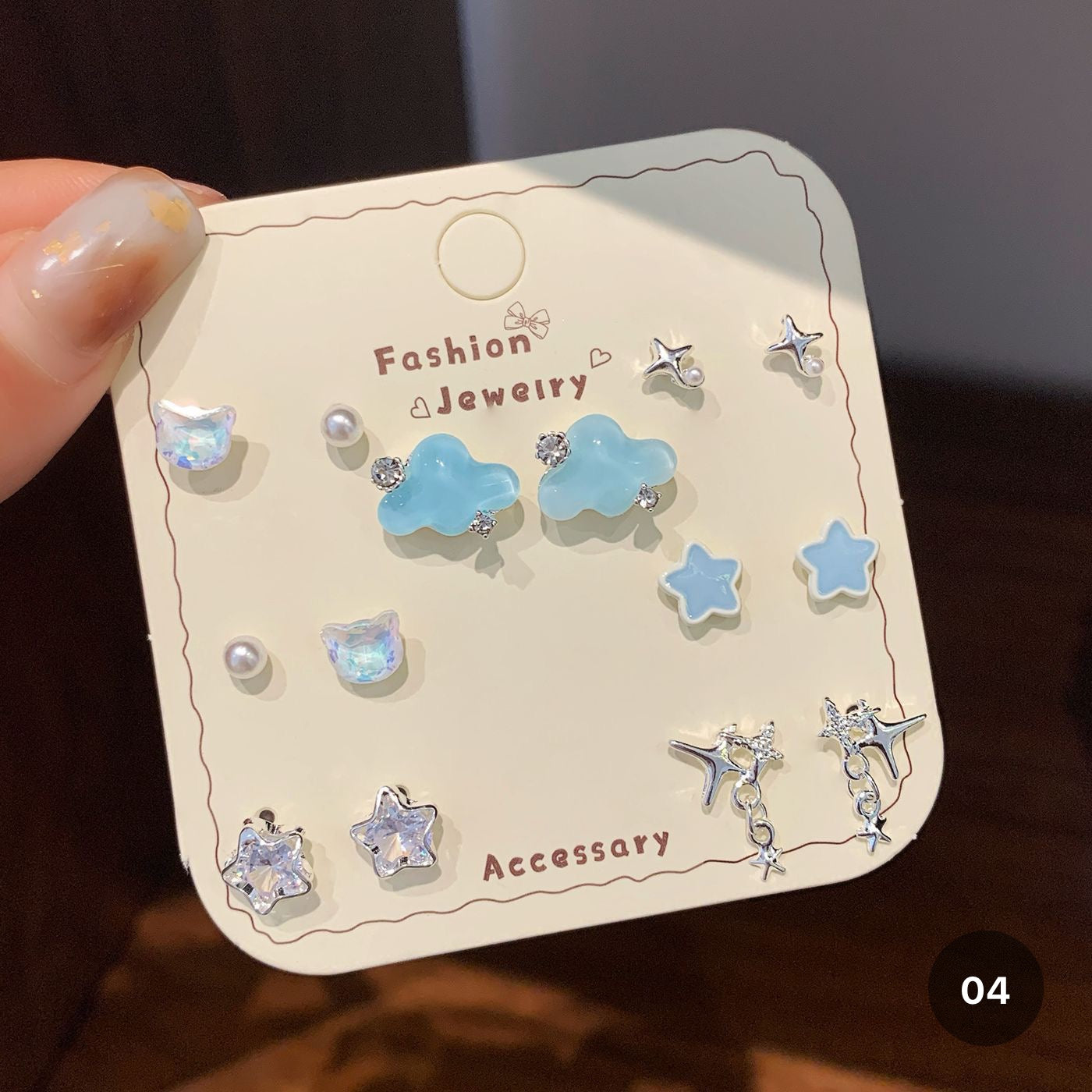 Ocean Style Earrings Set