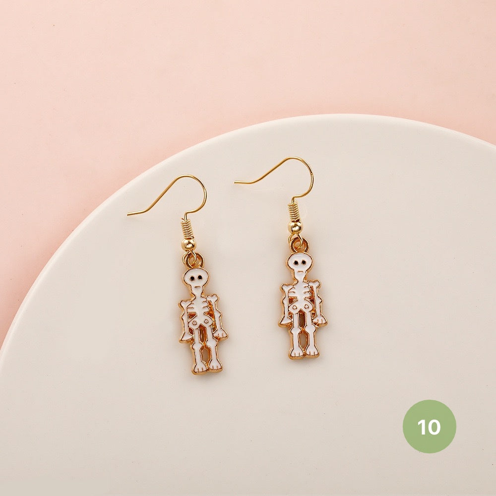 Halloween Spooky Dangle Earrings