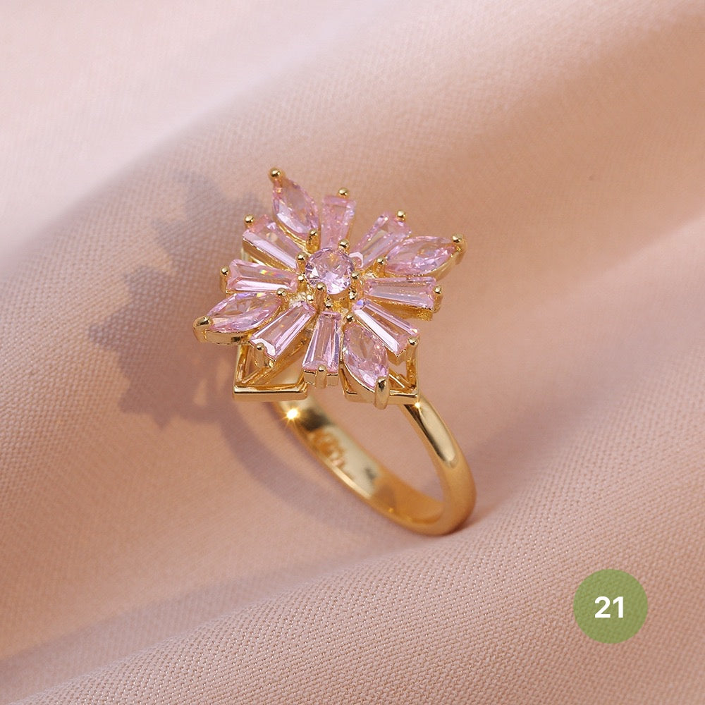 Golden Spinner Ring