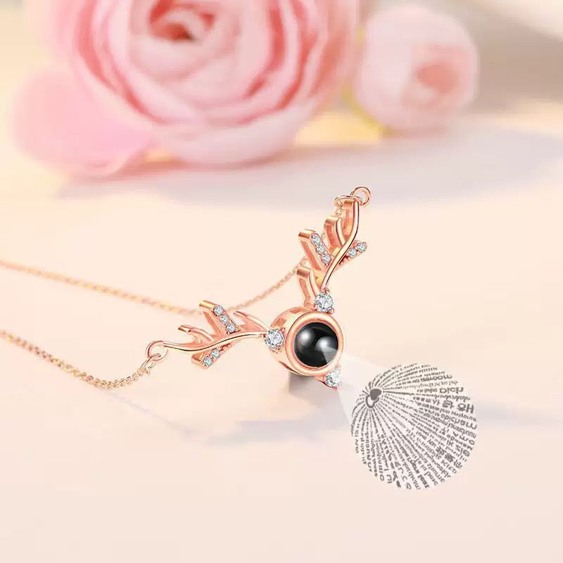 I love u in 100 languages Necklace - Blind Bag