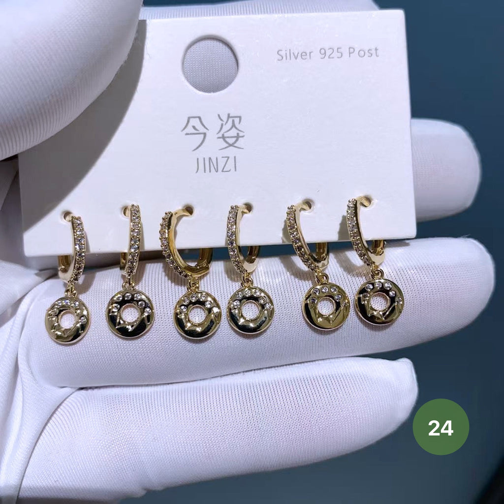 Cute Tiny Hoop Earrings