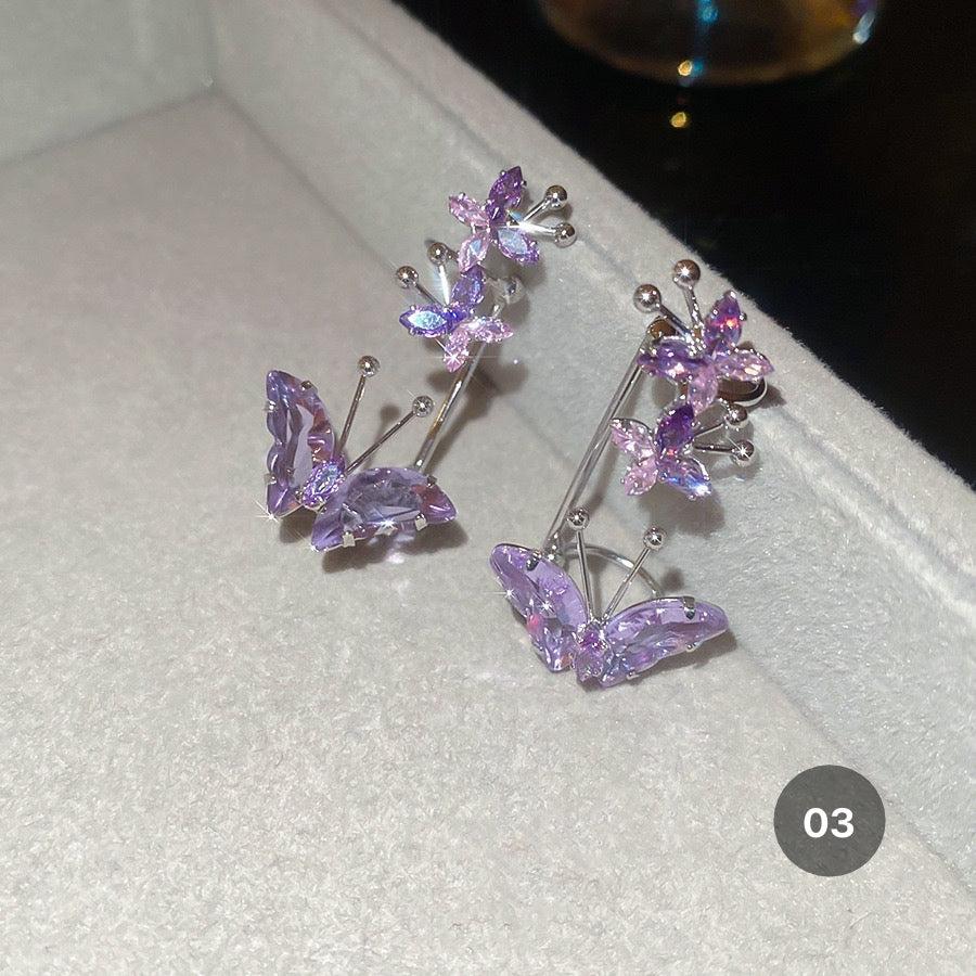 Purple Series Luxury Earrings
