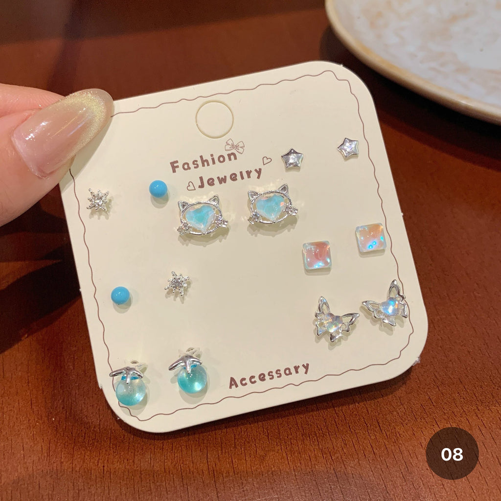 Ocean Style Earrings Set