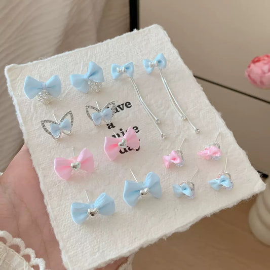 Ribbon Bow Series Earrings