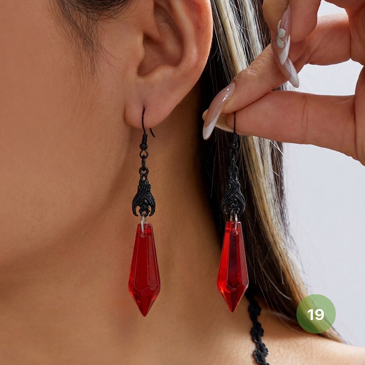 Fancy Halloween Dangle Earrings