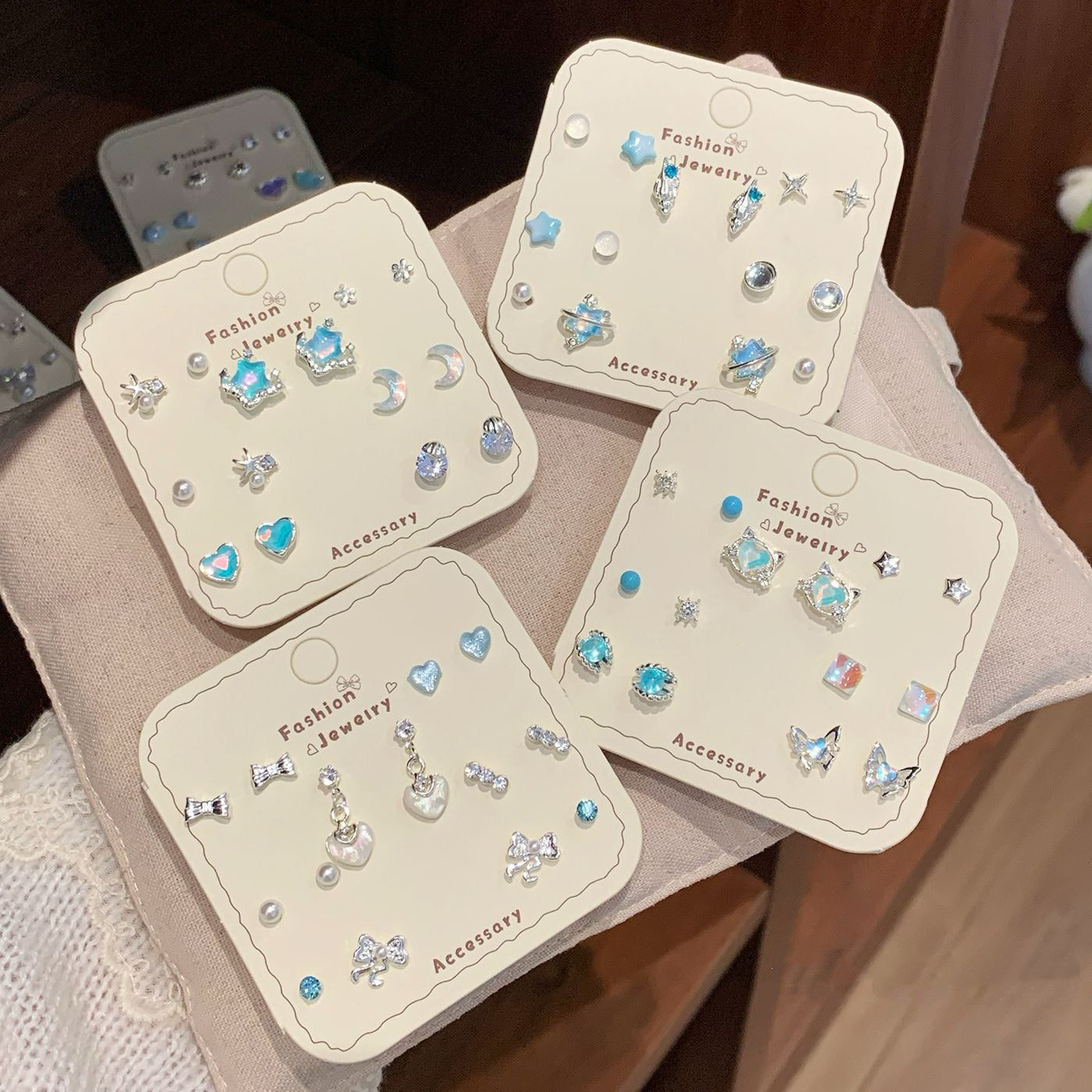 Ocean Style Earrings Set