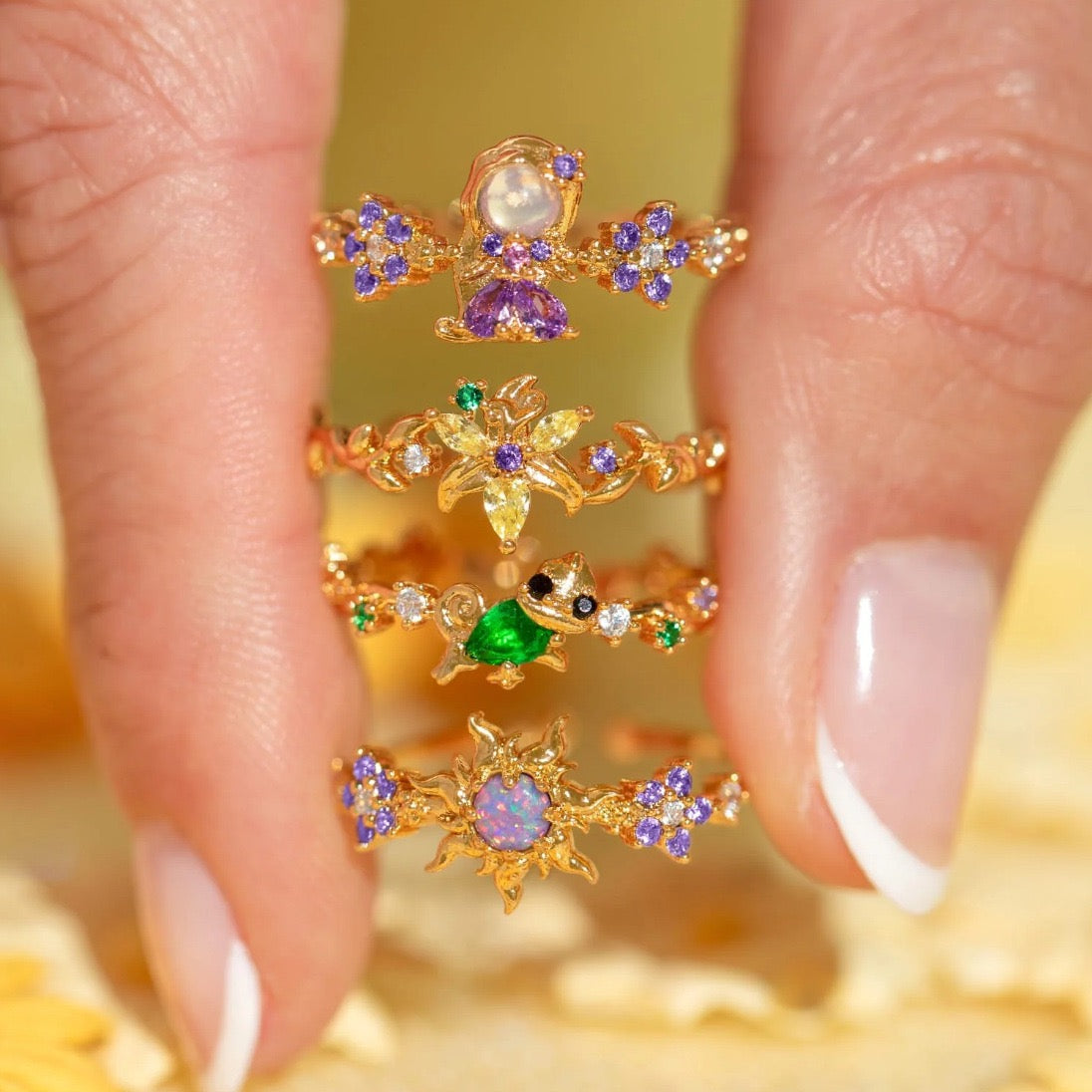 Princess Dainty Rings