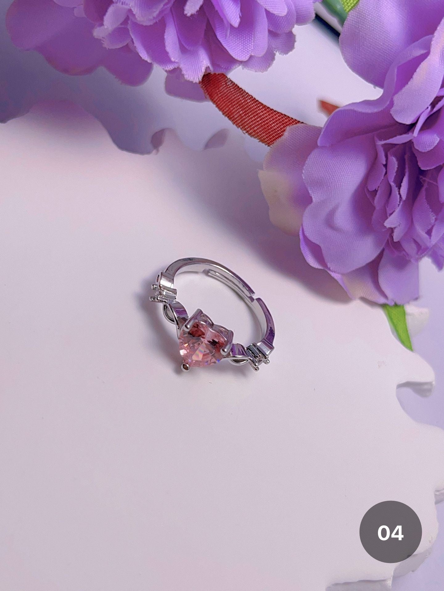 Pink Series Rings