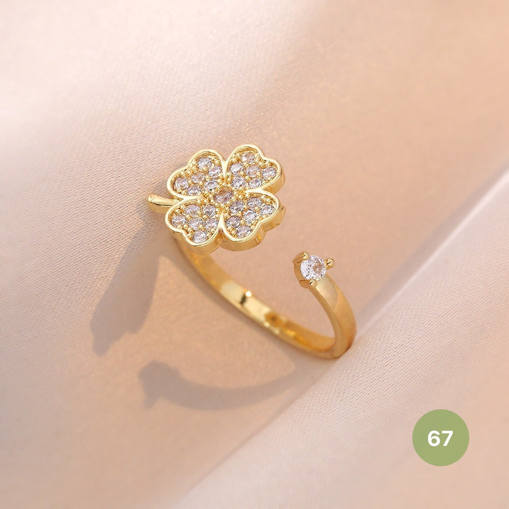 Golden Spinner Ring