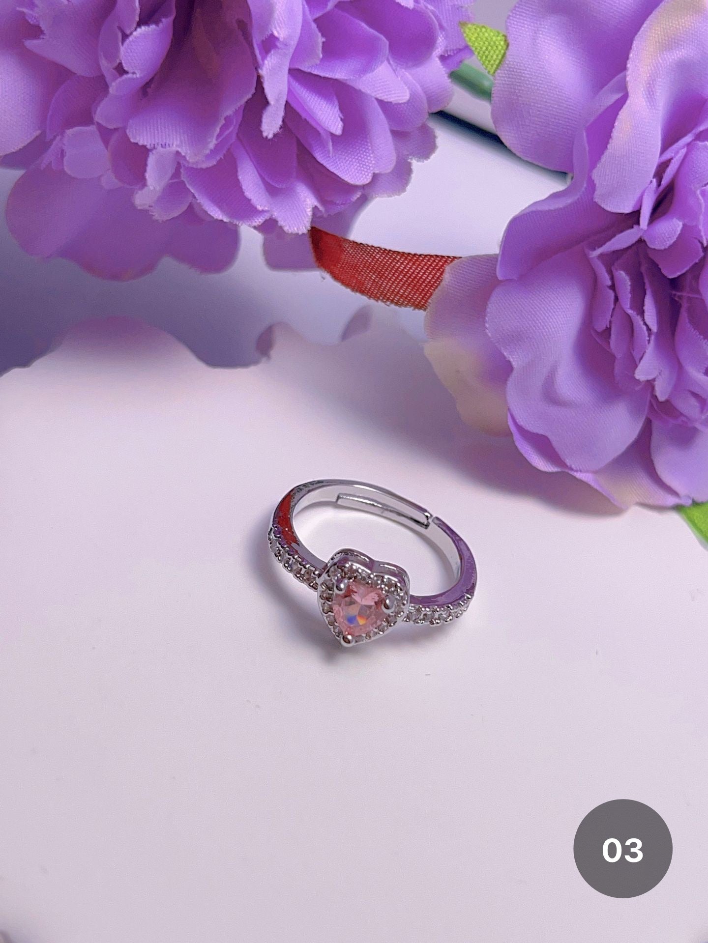 Pink Series Rings