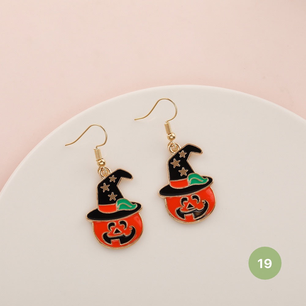 Halloween Spooky Dangle Earrings