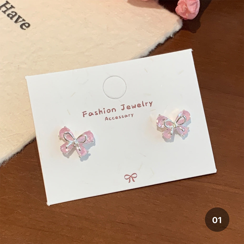 Dainty Bow Series Earrings