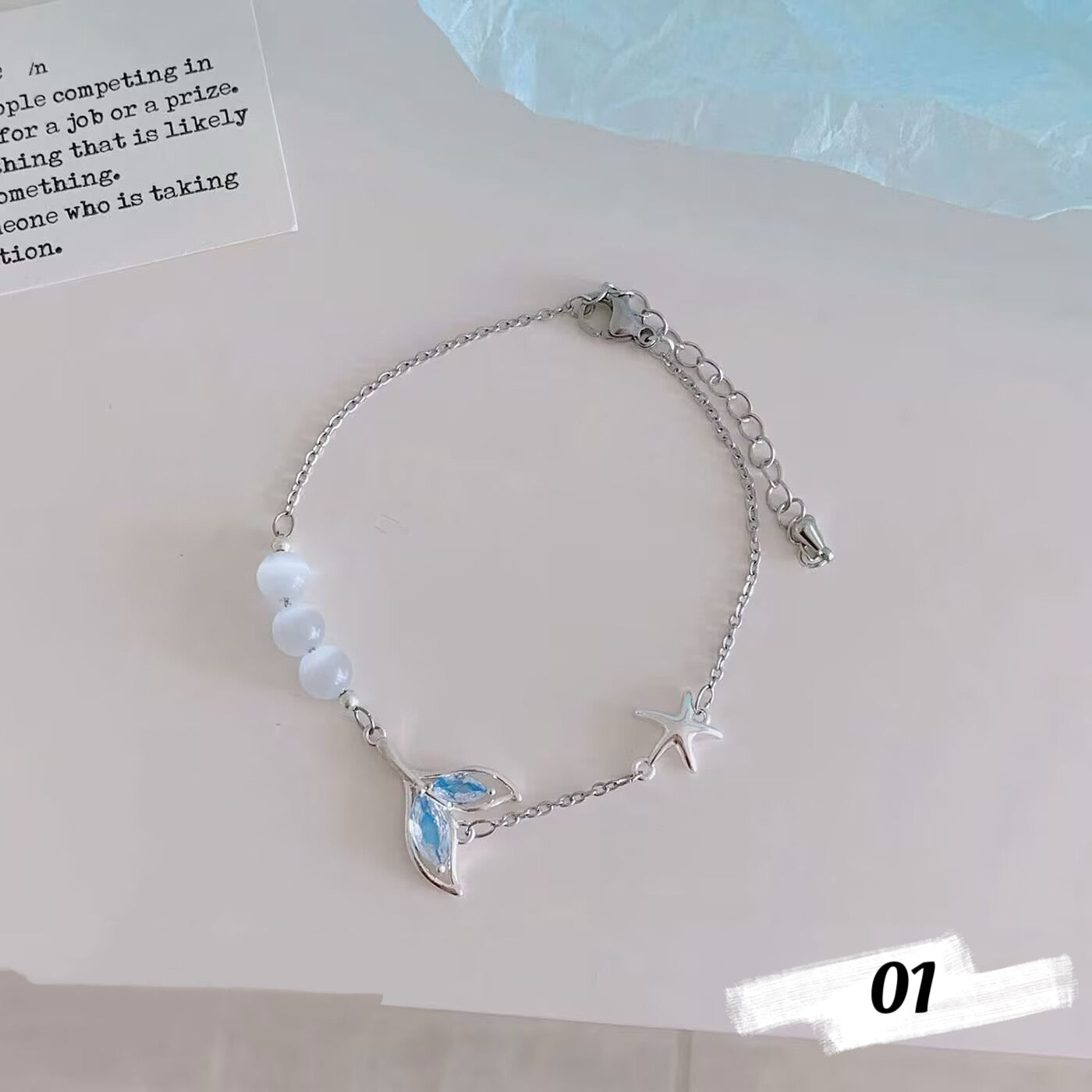 Ocean Series Bracelet and Necklace