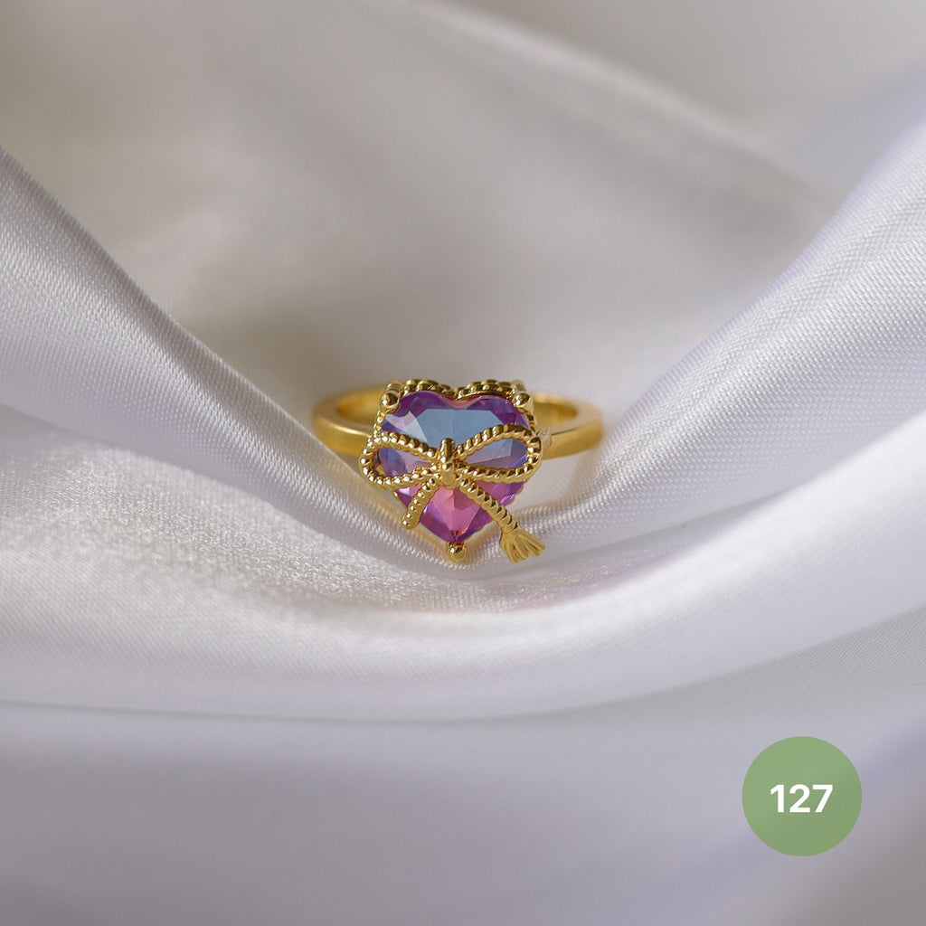 Dainty Rings - golden and silver
