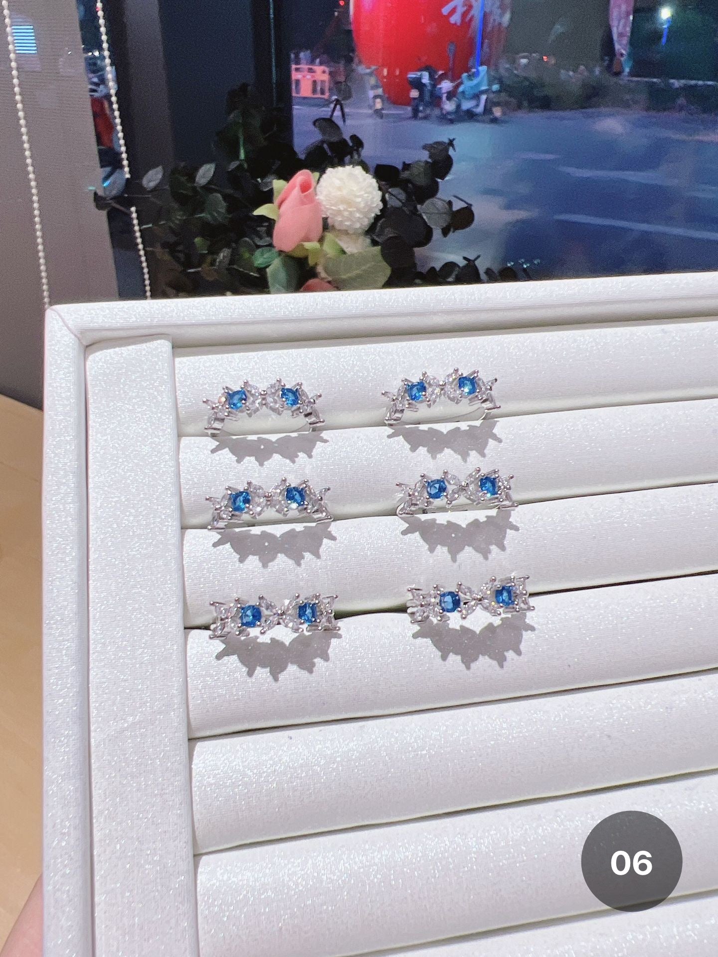 Blue Series Rings
