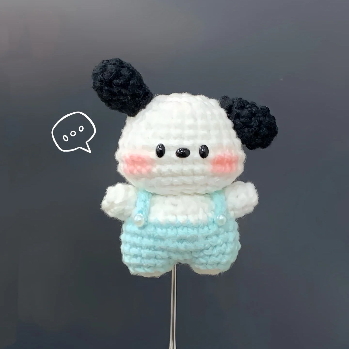 Cartoon Handmade Crocheted Doll