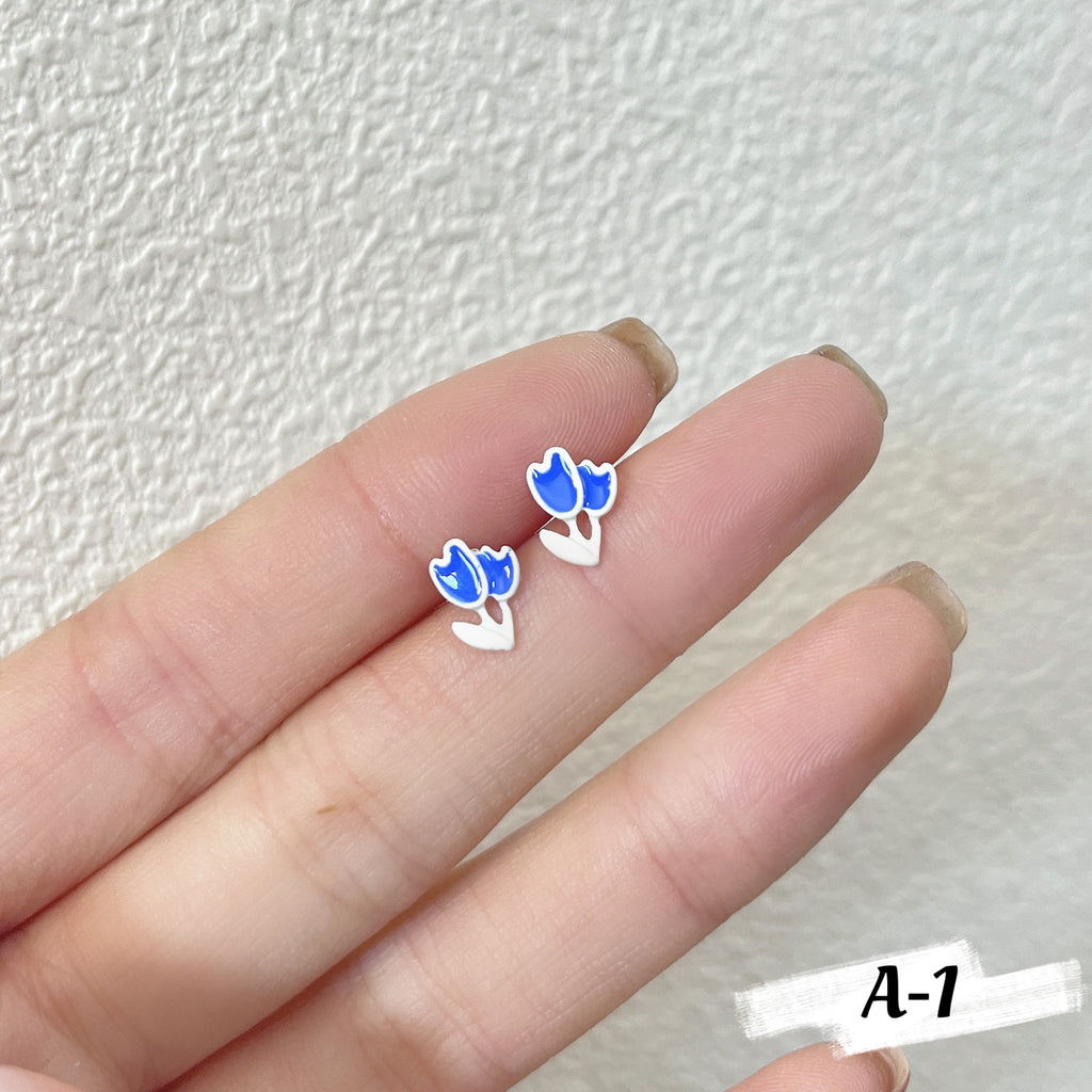 Dainty Stud Earrings - A collection