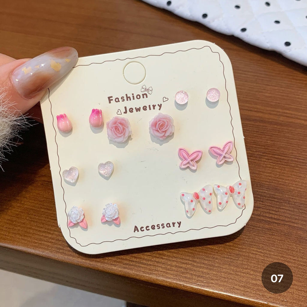 Spring Dopamine Earrings Set