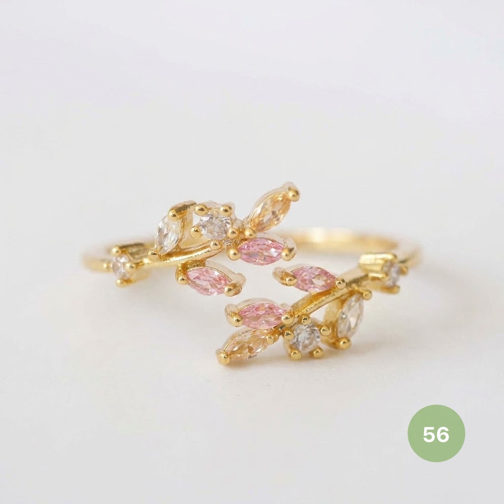 Dainty Rings - golden and silver