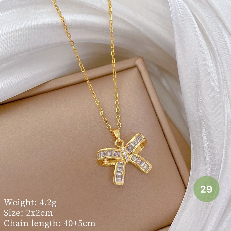 Shiny Golden Necklace