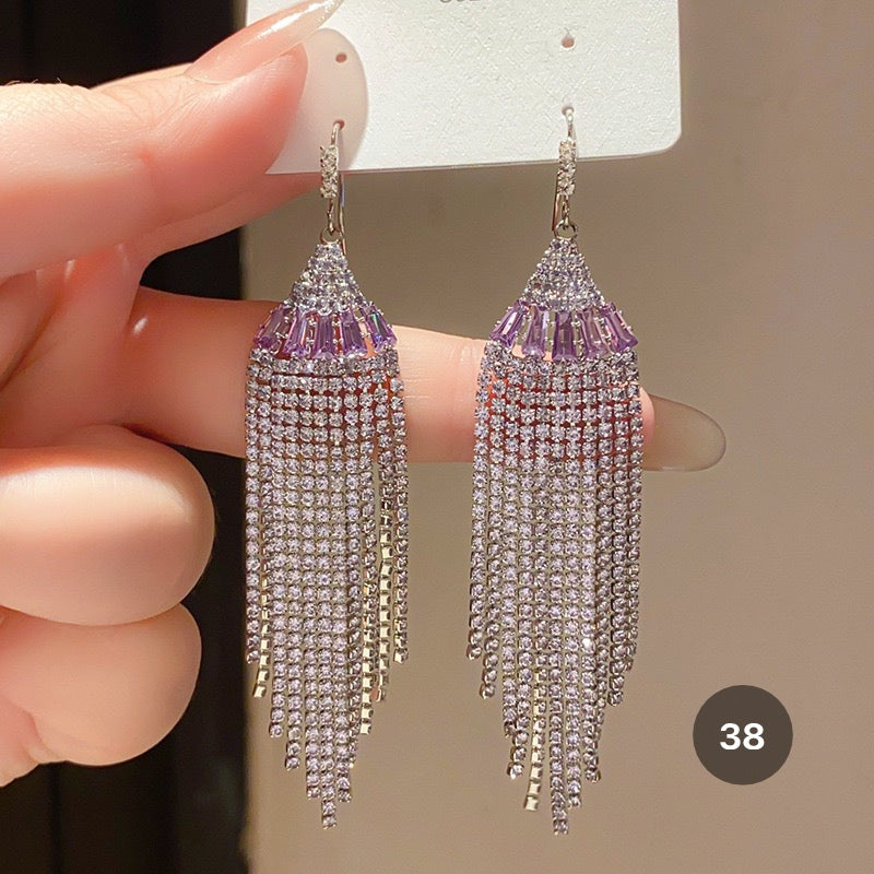 Purple Series Luxury Earrings