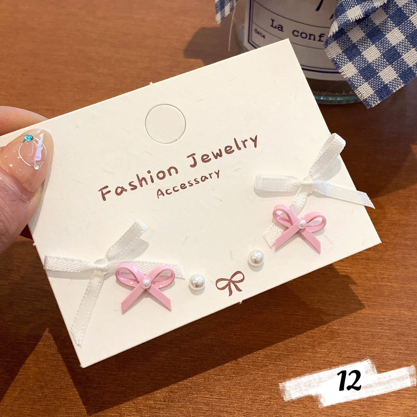 Ribbon Bow Series Earrings