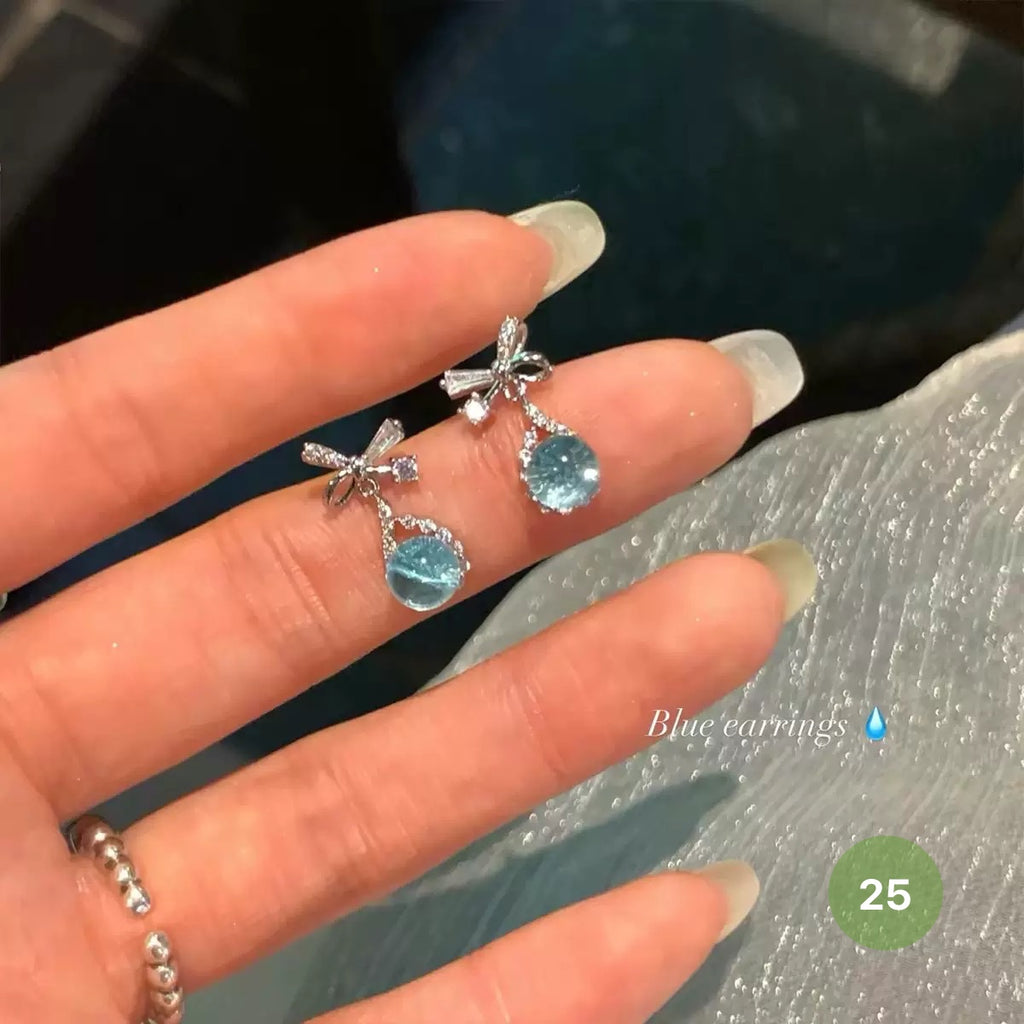 New Dainty Dangle Earrings