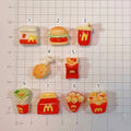 McDonad Cute Food Charms