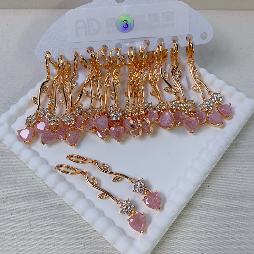 Fancy Dangle Hoop Earring