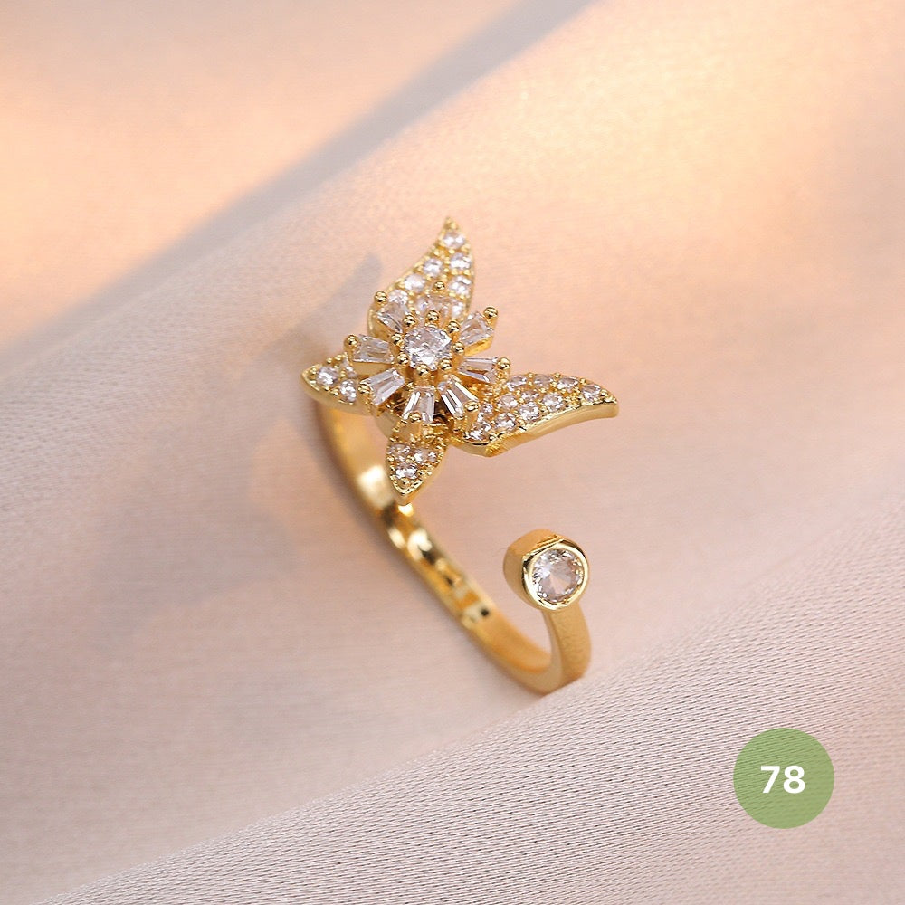 Golden Spinner Ring