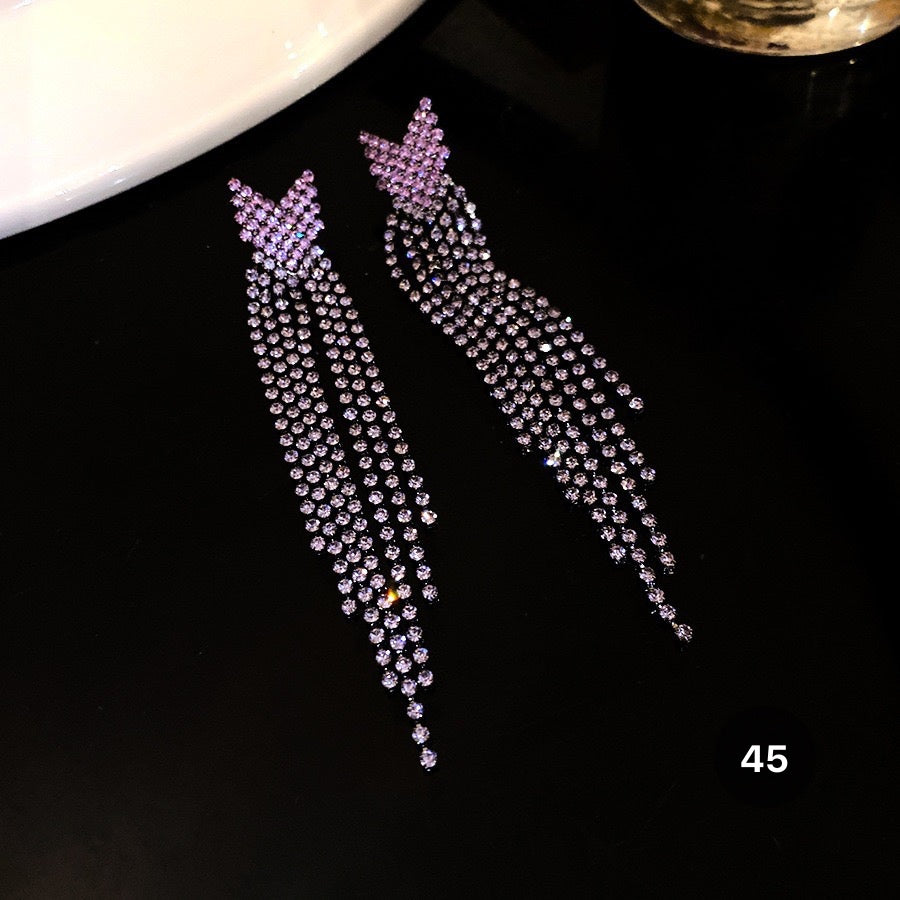 Purple Series Luxury Earrings