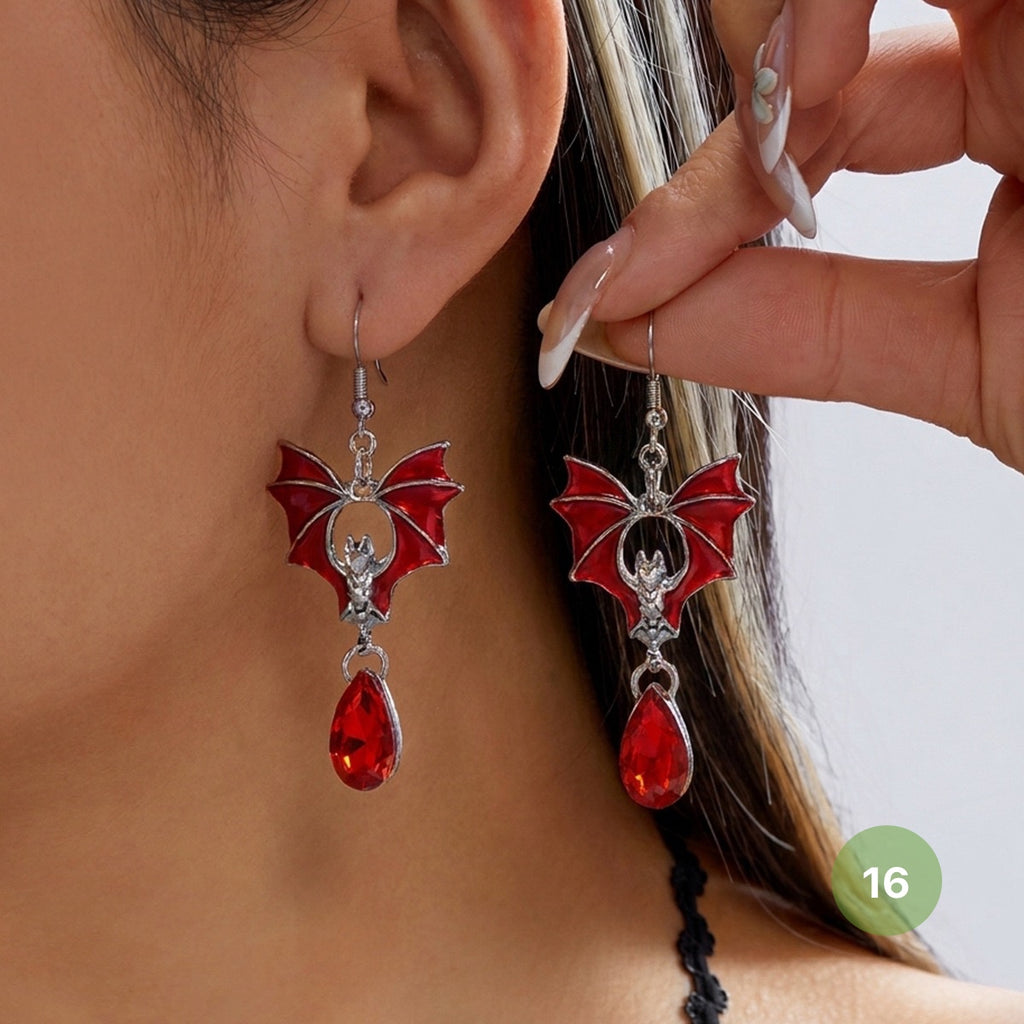 Fancy Halloween Dangle Earrings