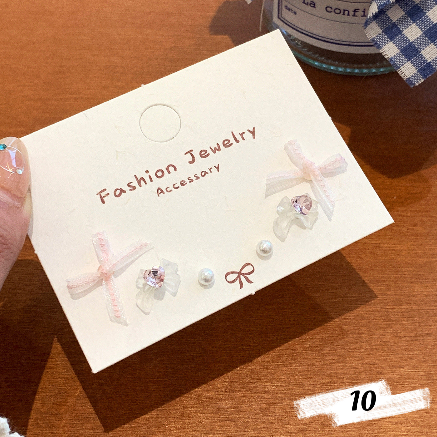 Ribbon Bow Series Earrings