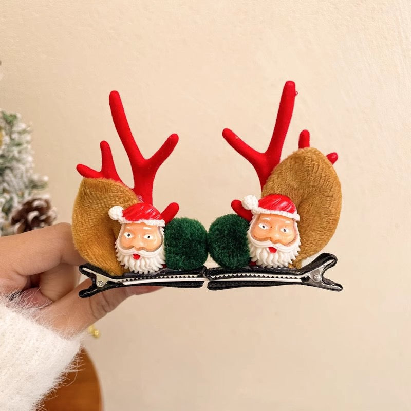 Handmade Christmas Hair Clips- Blind Bag