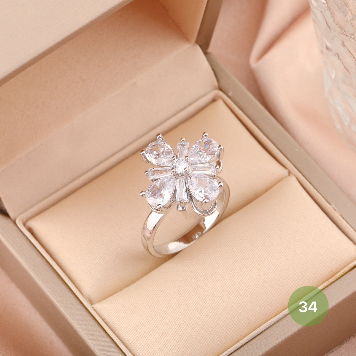 Silver Spinner Ring