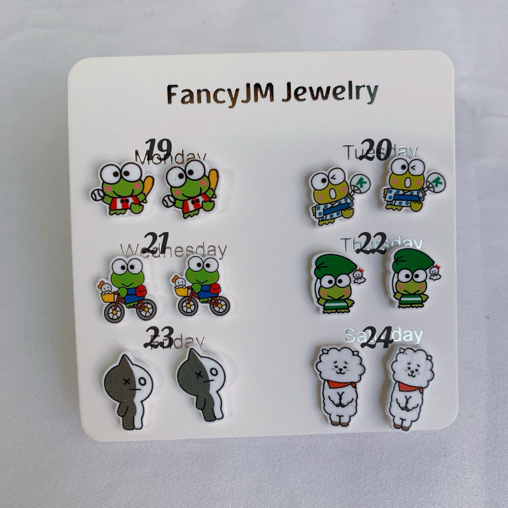 Cartoon Series Studs