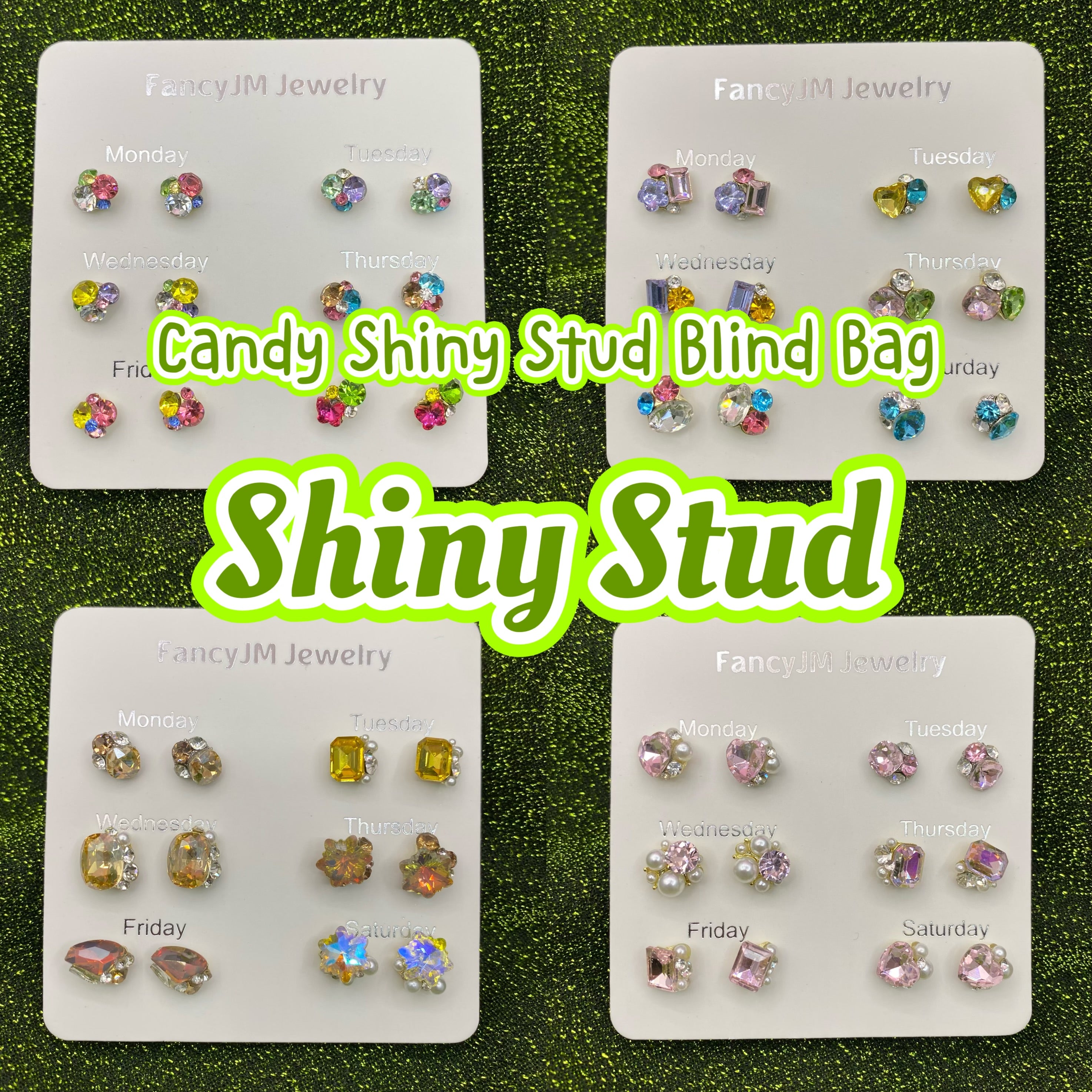 Shiny Stud Earring- Blind Bag