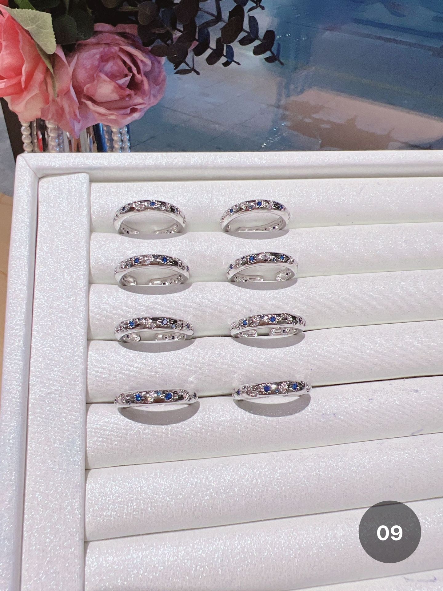 Blue Series Rings