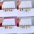 Cartoon Series Hoop Earrings
