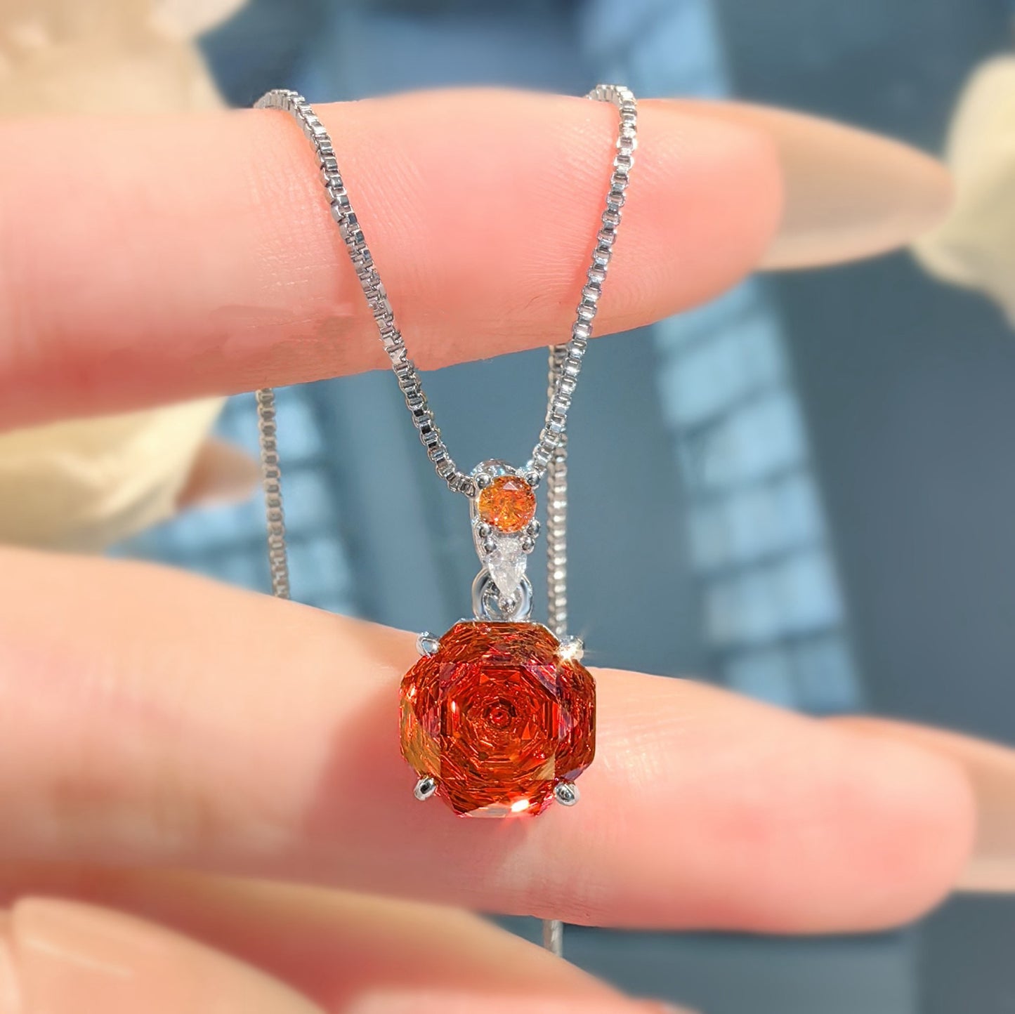 Rose Cut Luxury Jewelry Set