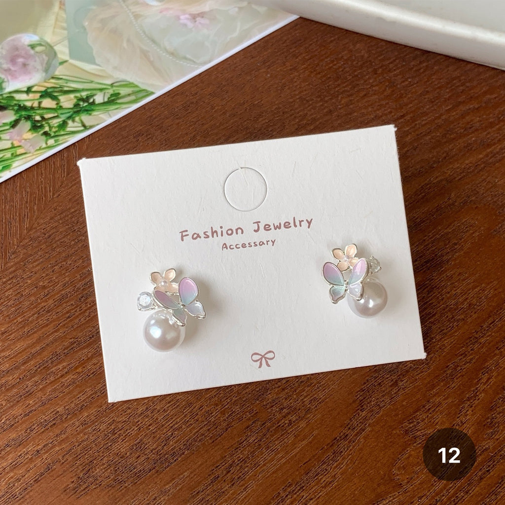 Dainty Butterfly Series Earrings
