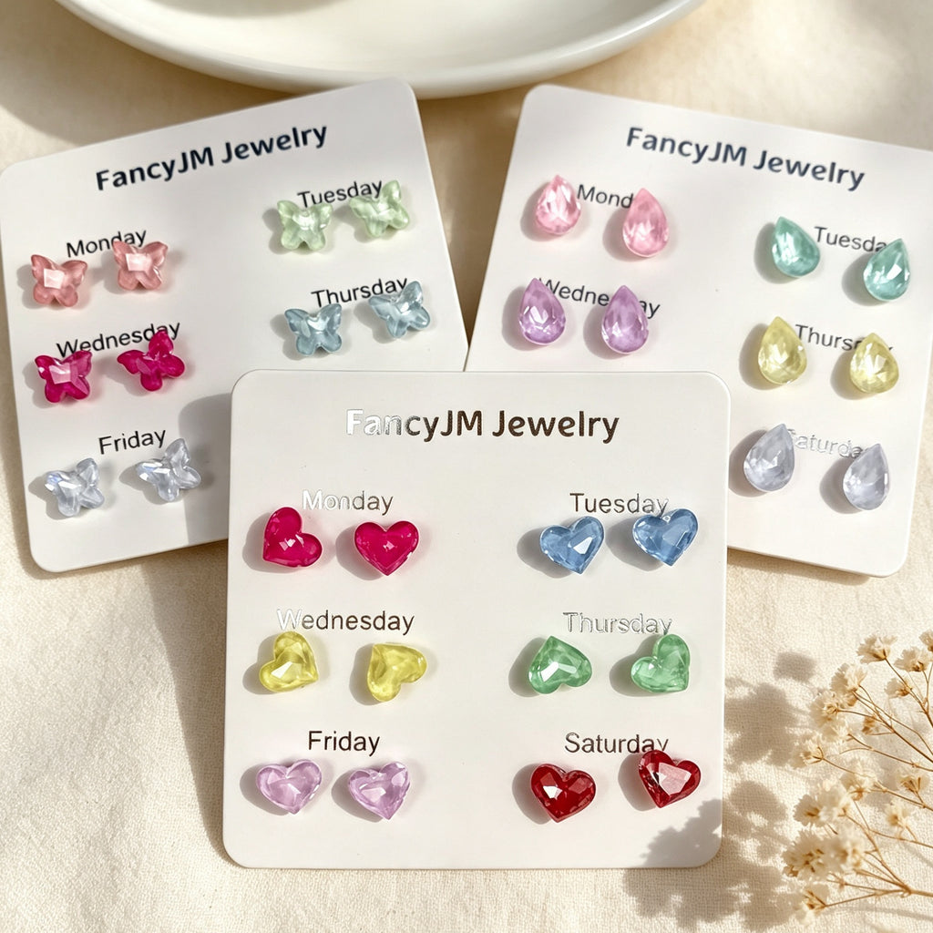 Candy Color Stud Earring - Blind Bag