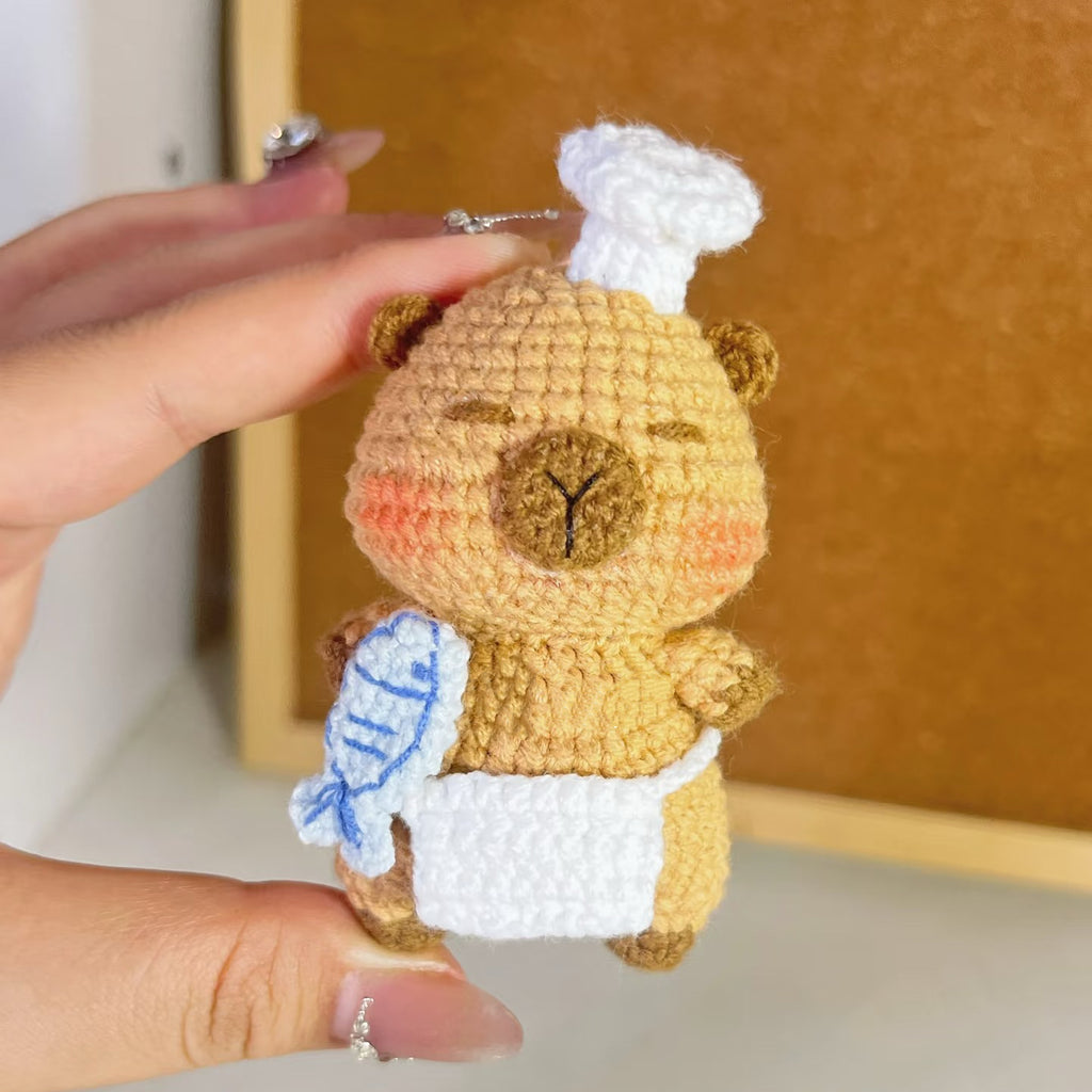 Capybara Handmade Crocheted Doll
