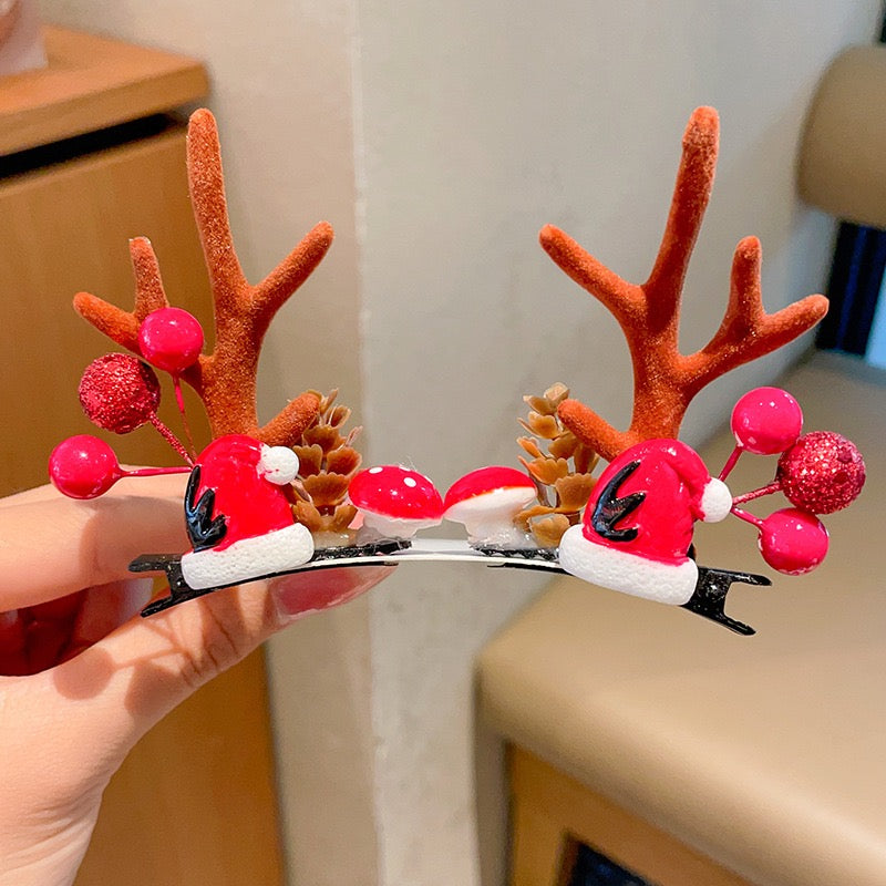 Handmade Christmas Hair Clips- Blind Bag