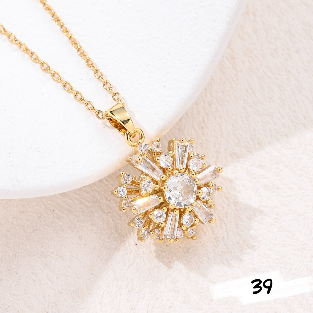 Shiny Spinner Necklace