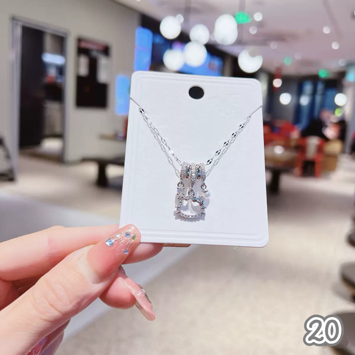 Dainty Silver Necklace