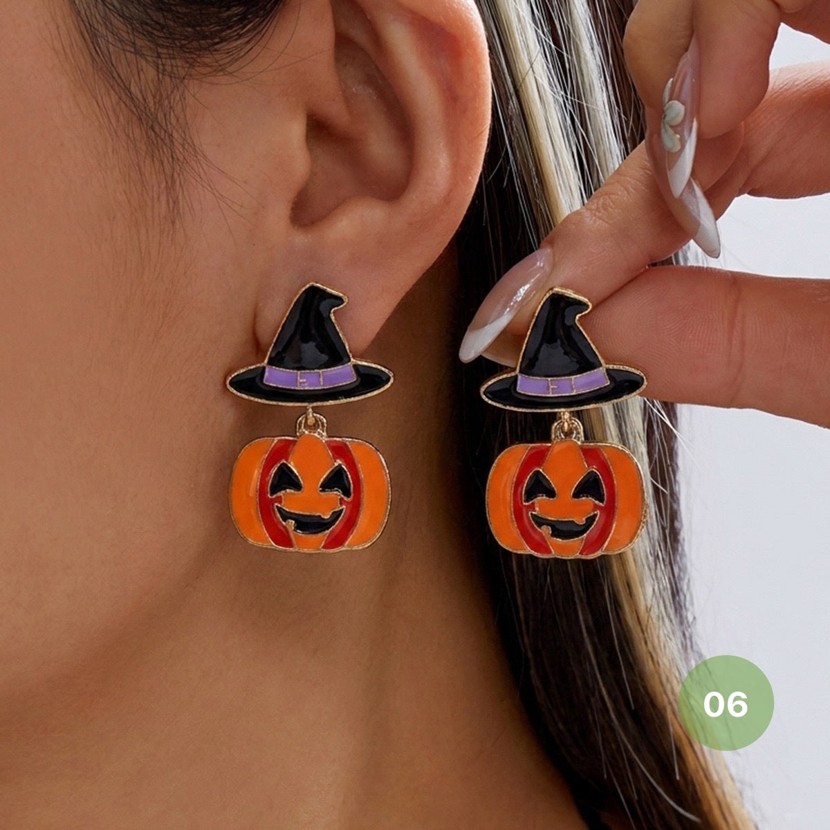 Halloween Candy Dangle Earrings