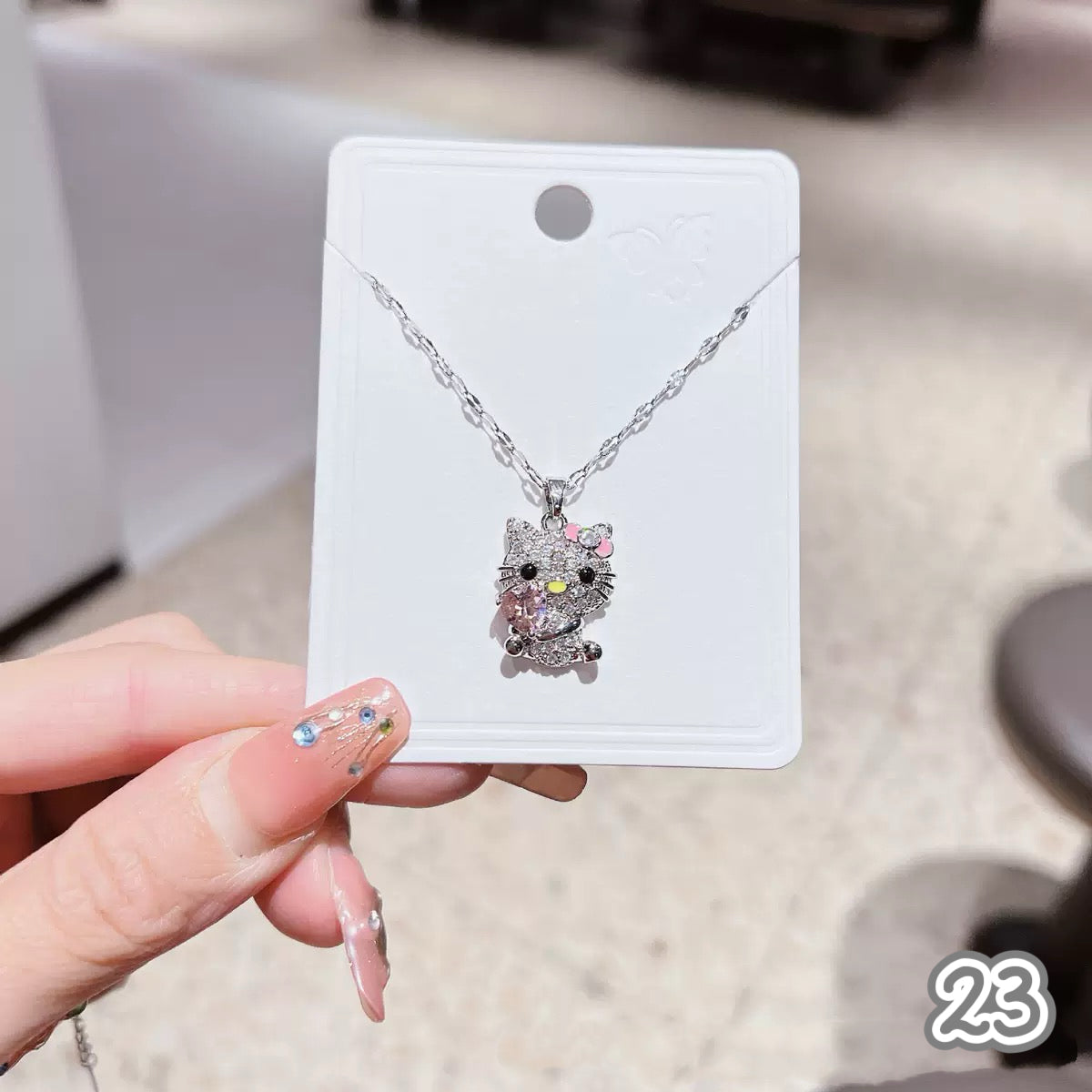 Dainty Silver Necklace