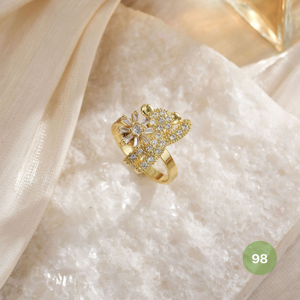Golden Spinner Ring